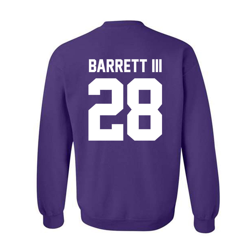 Northwestern - NCAA Men's Soccer : Tre Barrett III - Classic Shersey Crewneck Sweatshirt-1