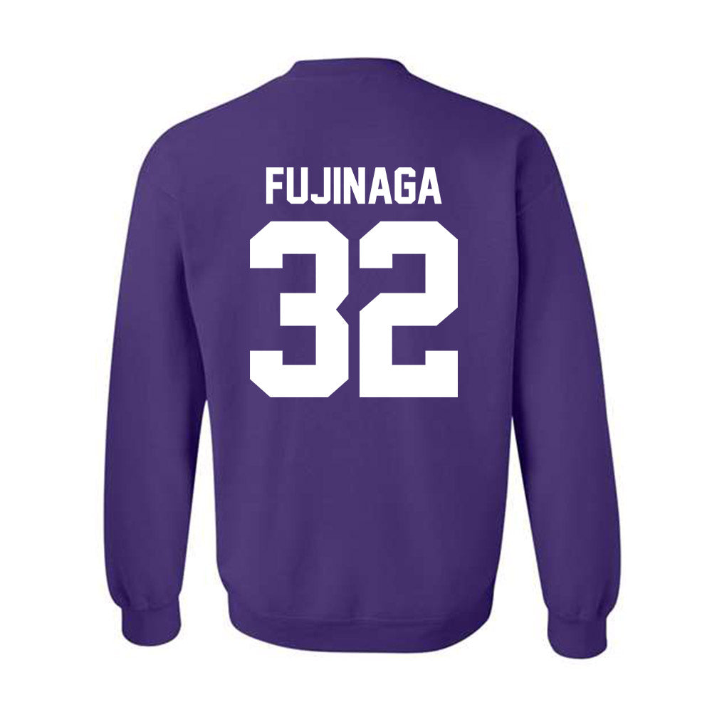 Northwestern - NCAA Women's Lacrosse : Grace Fujinaga - Classic Shersey Crewneck Sweatshirt-1
