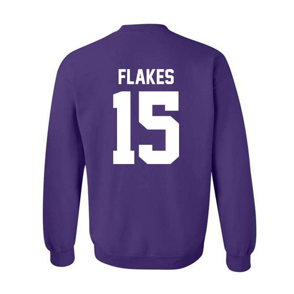 Northwestern - NCAA Football : Brendan Flakes - Classic Shersey Crewneck Sweatshirt-1