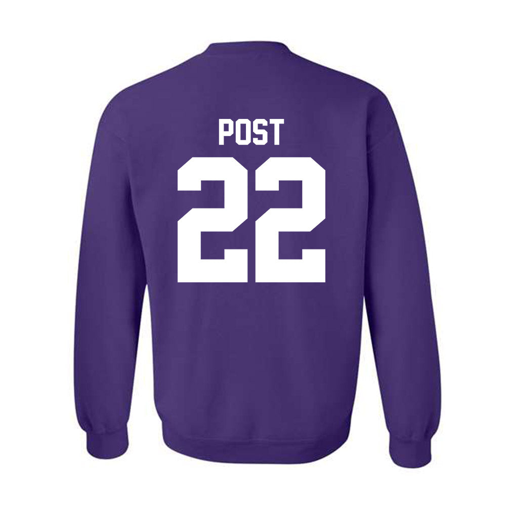 Northwestern - NCAA Women's Field Hockey : Faye Post - Classic Shersey Crewneck Sweatshirt-1