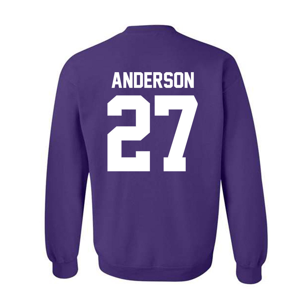 Northwestern - NCAA Football : Daniel Anderson - Classic Shersey Crewneck Sweatshirt-1