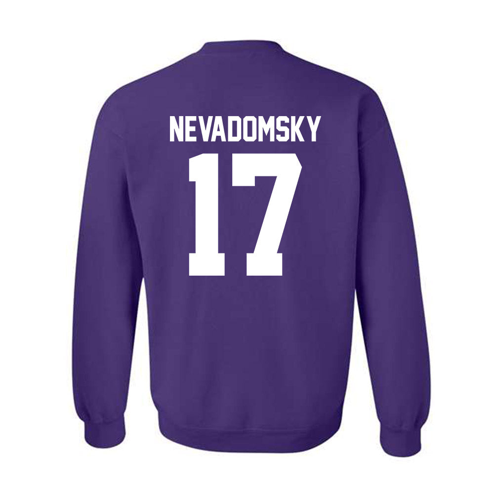 Northwestern - NCAA Women's Soccer : Presley Nevadomsky - Classic Shersey Crewneck Sweatshirt-1
