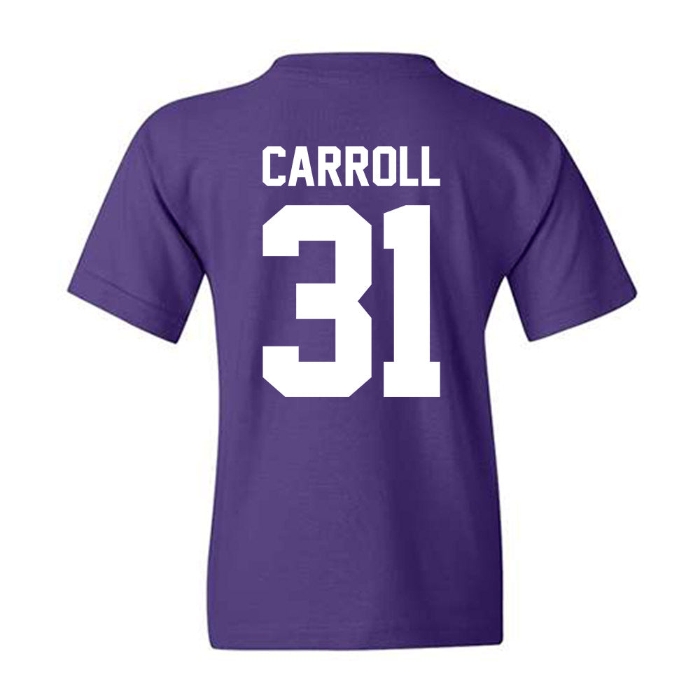 Northwestern - NCAA Women's Lacrosse : Mary Carroll - Classic Shersey Youth T-Shirt-1