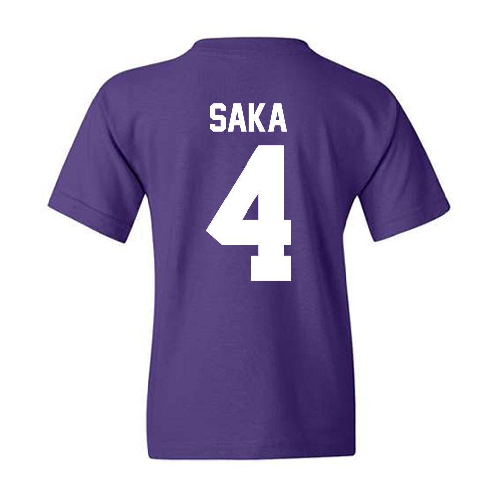 Northwestern - NCAA Football : Anto Saka - Classic Shersey Youth T-Shirt-1