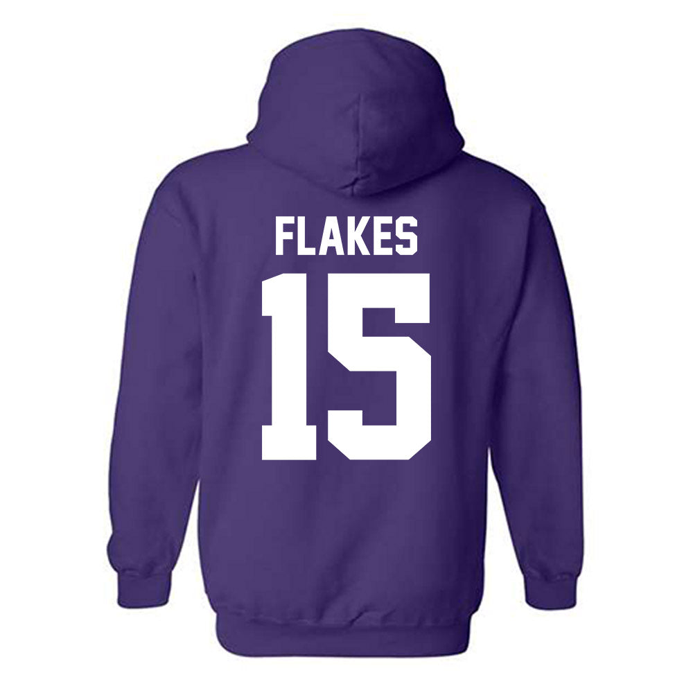 Northwestern - NCAA Football : Brendan Flakes - Classic Shersey Hooded Sweatshirt-1