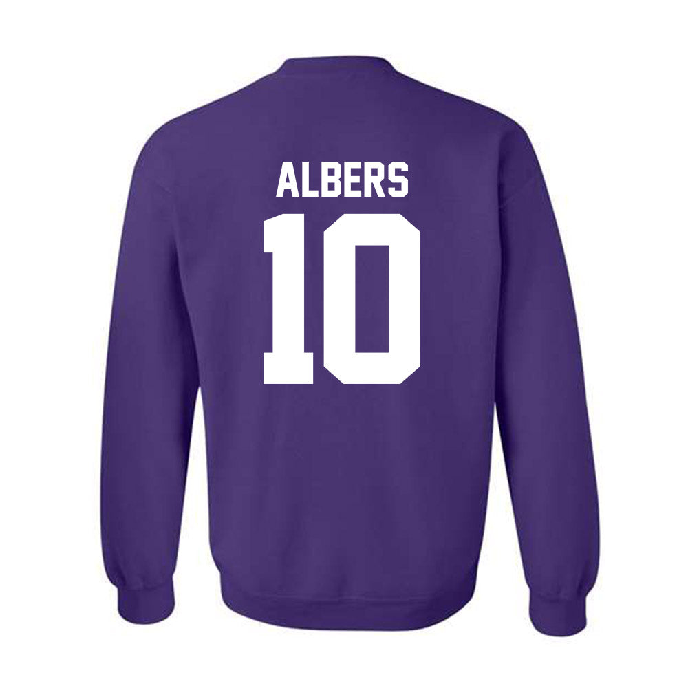 Northwestern - NCAA Women's Field Hockey : Amelia Albers - Classic Shersey Crewneck Sweatshirt-1
