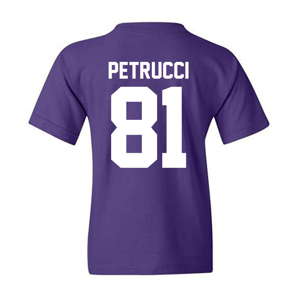 Northwestern - NCAA Football : Christopher Petrucci - Classic Shersey Youth T-Shirt-1