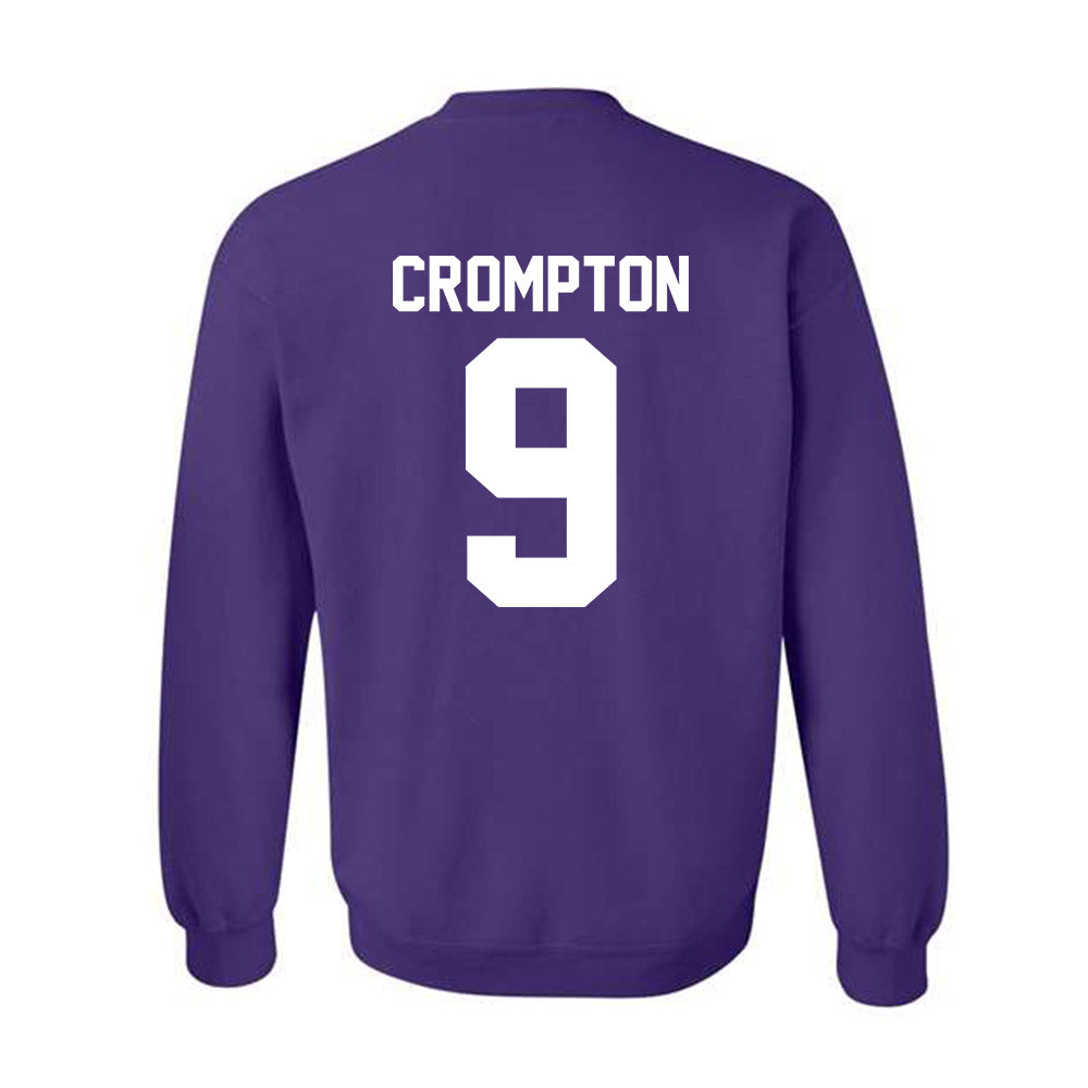 Northwestern - NCAA Women's Fencing : Celia Crompton - Classic Shersey Crewneck Sweatshirt-1