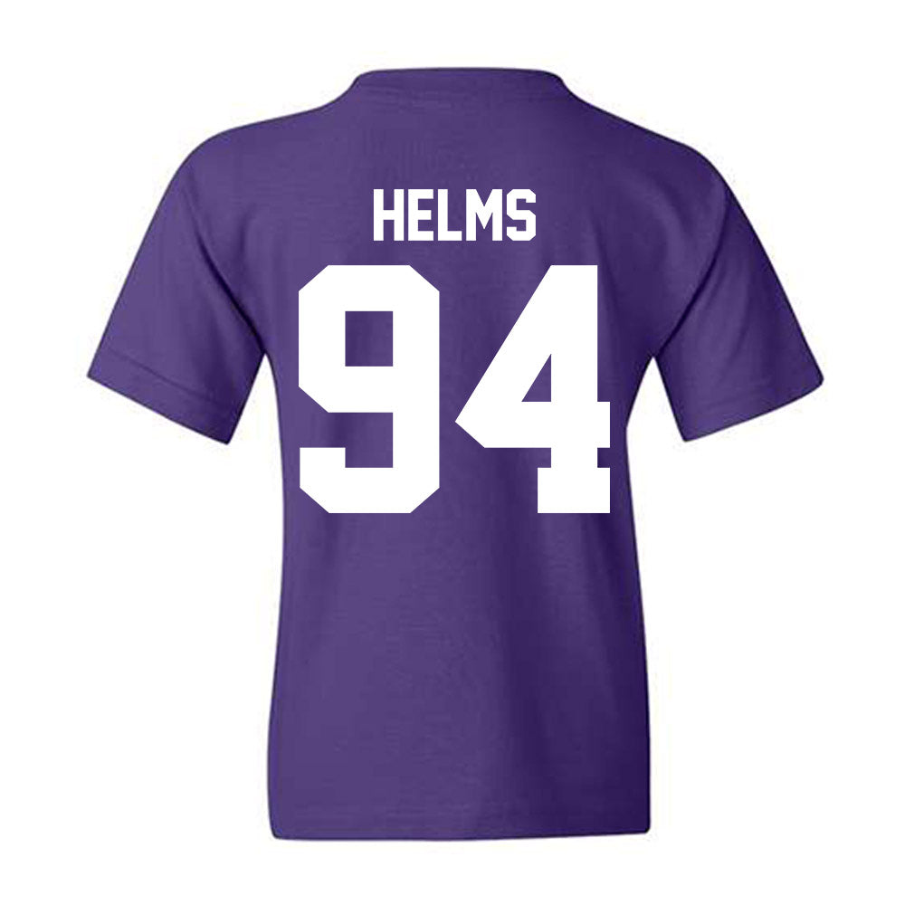 Northwestern - NCAA Football : Henry Helms - Classic Shersey Youth T-Shirt-1