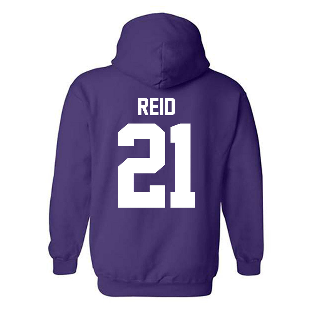 Northwestern - NCAA Women's Volleyball : Rylen Reid - Classic Shersey Hooded Sweatshirt-1