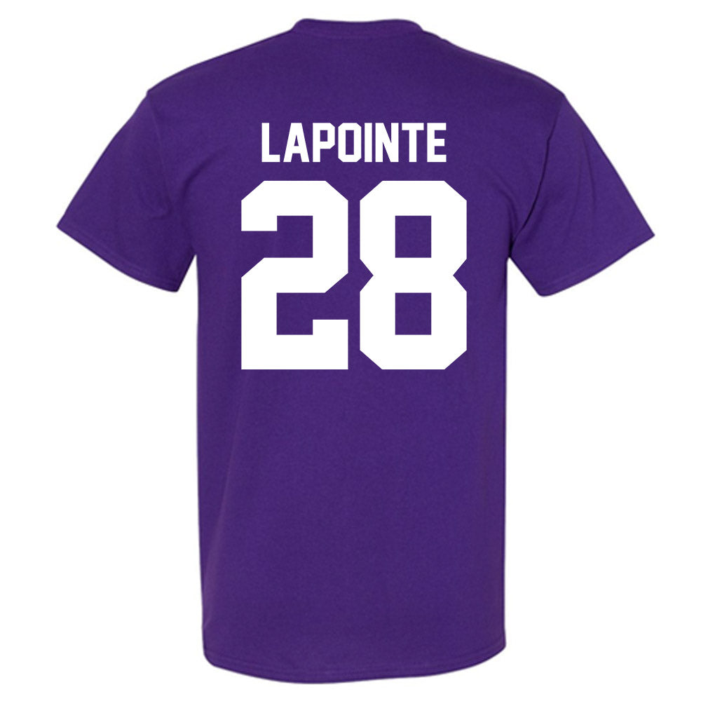 Northwestern - NCAA Women's Lacrosse : Taylor Lapointe - Classic Shersey T-Shirt-1