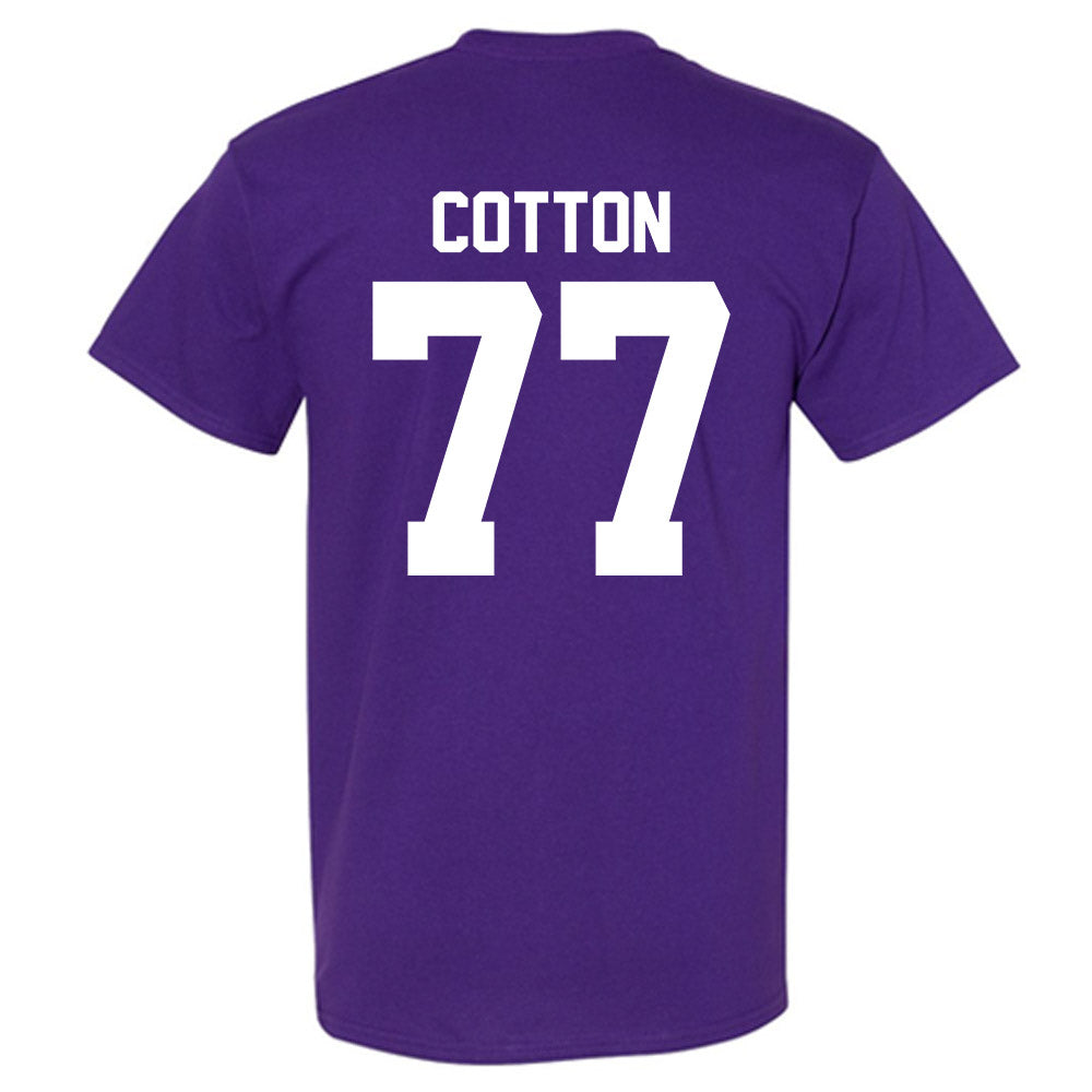 Northwestern - NCAA Football : Idrys Cotton - Classic Shersey T-Shirt-1