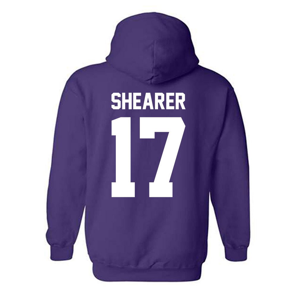 Northwestern - NCAA Women's Fencing : Natalie Shearer - Classic Shersey Hooded Sweatshirt-1