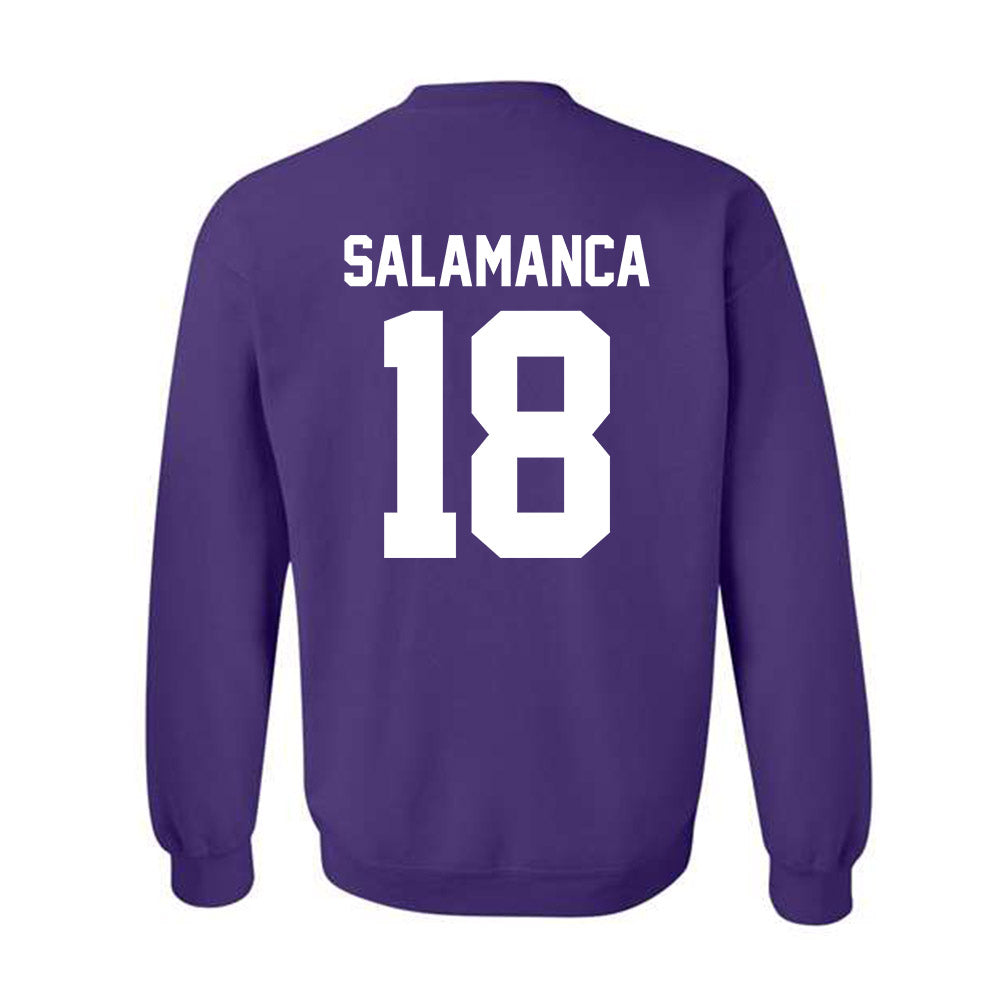 Northwestern - NCAA Women's Field Hockey : Laura Salamanca - Classic Shersey Crewneck Sweatshirt-1