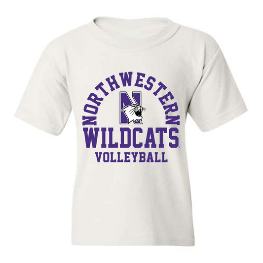 Northwestern - NCAA Women's Volleyball : Drew Wright -  Youth T-Shirt