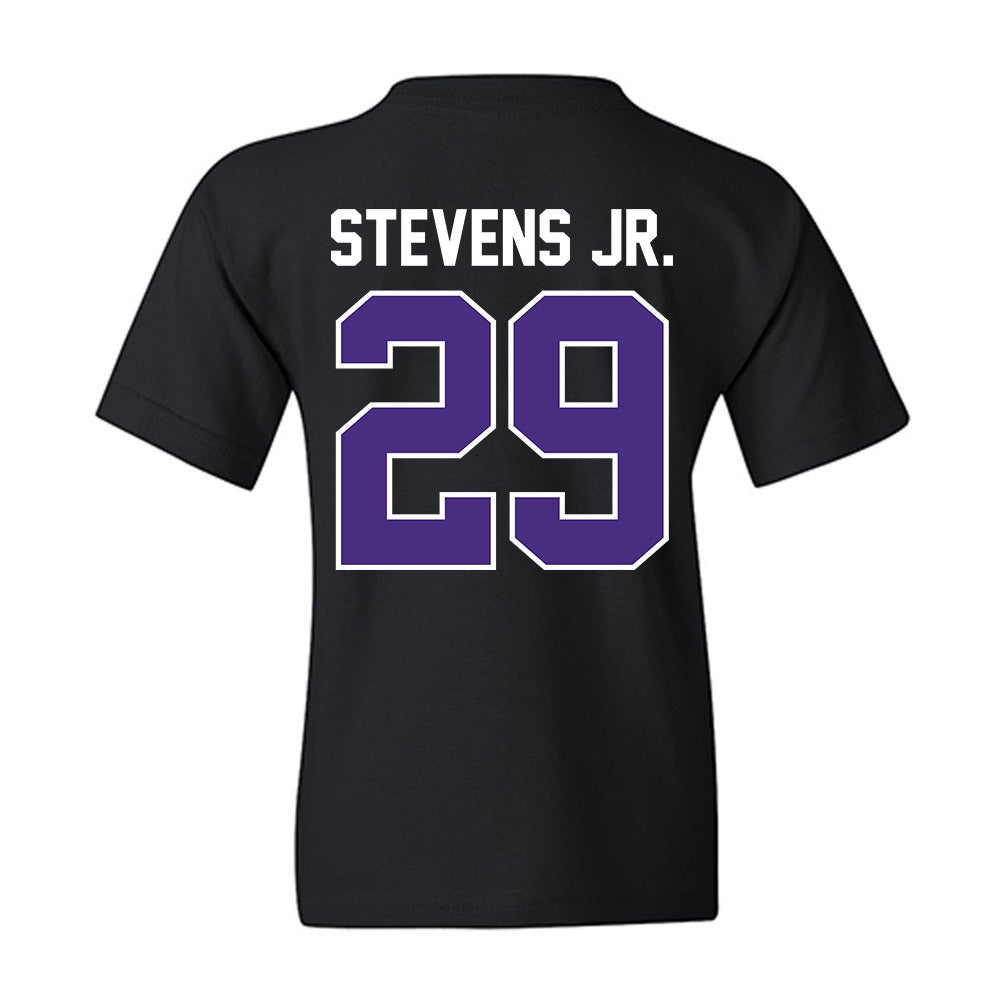 Northwestern - NCAA Football : JonJon Stevens Jr. - Classic Shersey Youth T-Shirt-1