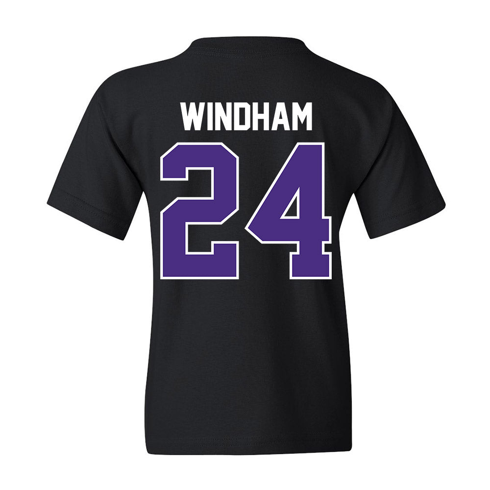 Northwestern - NCAA Men's Basketball : KJ Windham - Classic Shersey Youth T-Shirt