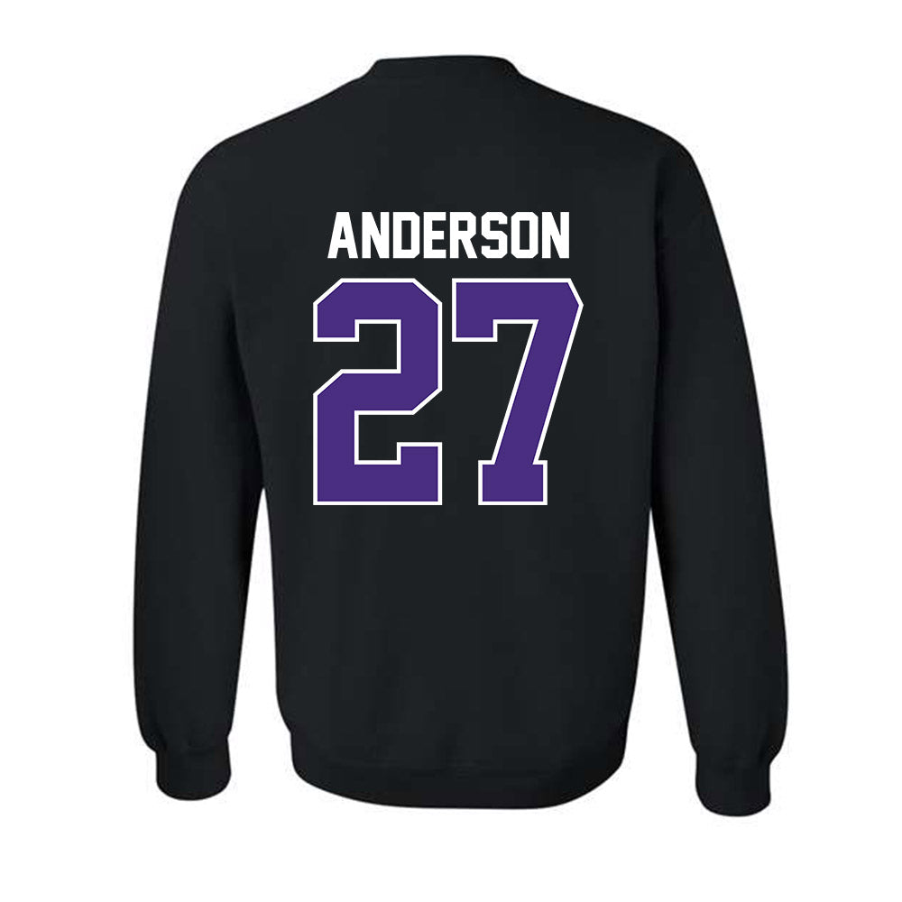 Northwestern - NCAA Football : Daniel Anderson - Classic Shersey Crewneck Sweatshirt-1