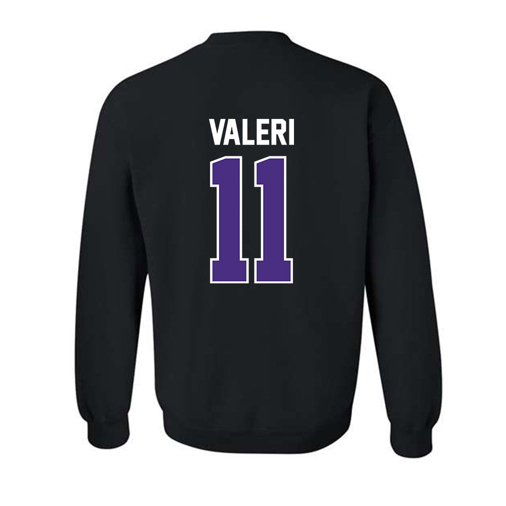 Northwestern - NCAA Football : Seth Valeri - Classic Shersey Crewneck Sweatshirt-1