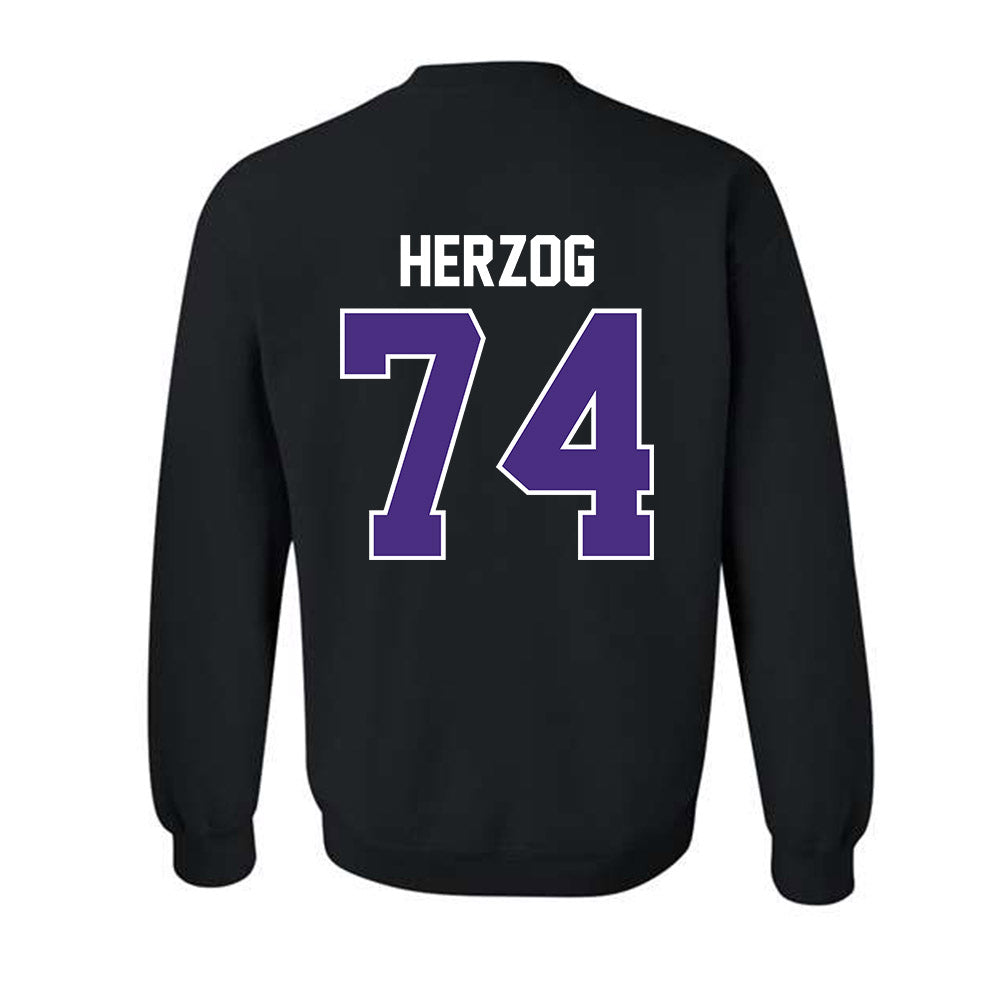 Northwestern - NCAA Football : Nicholas Herzog - Classic Shersey Crewneck Sweatshirt