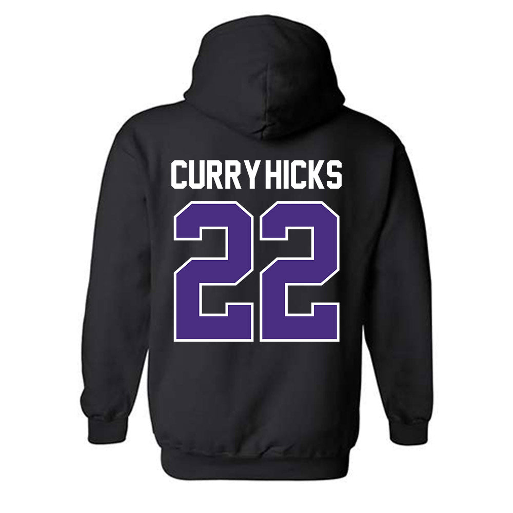 Northwestern - NCAA Football : Terrion Curry-Hicks - Classic Shersey Hooded Sweatshirt
