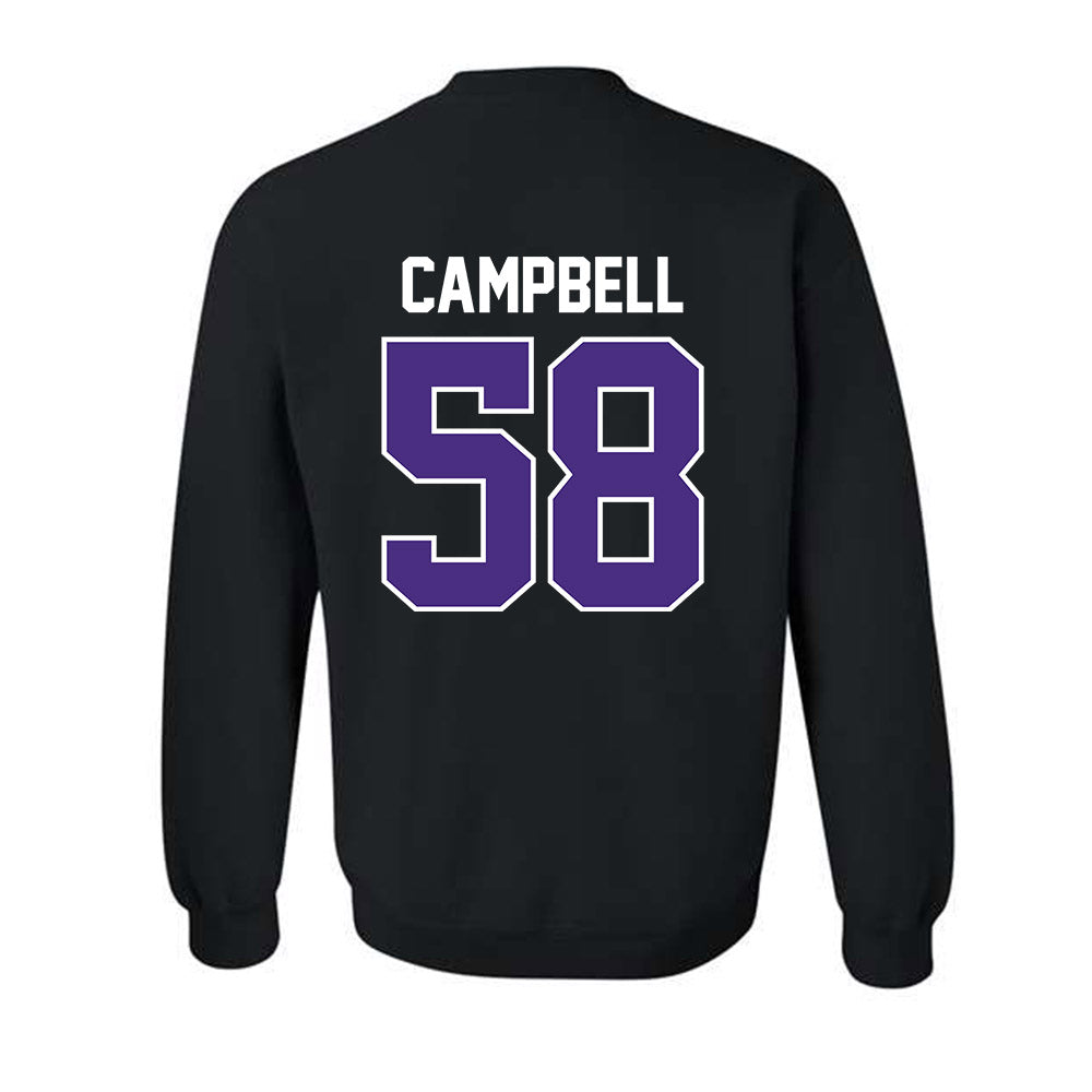Northwestern - NCAA Football : Nathaniel Campbell - Classic Shersey Crewneck Sweatshirt-1