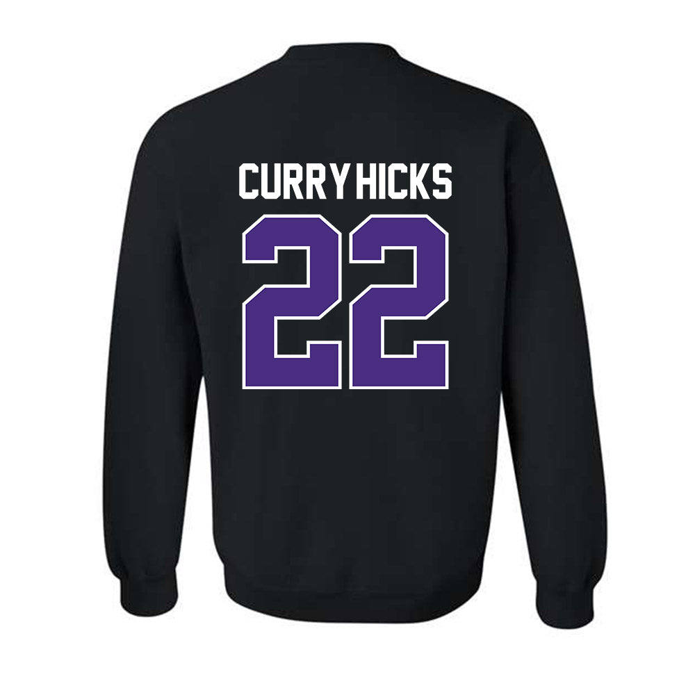 Northwestern - NCAA Football : Terrion Curry-Hicks - Classic Shersey Crewneck Sweatshirt