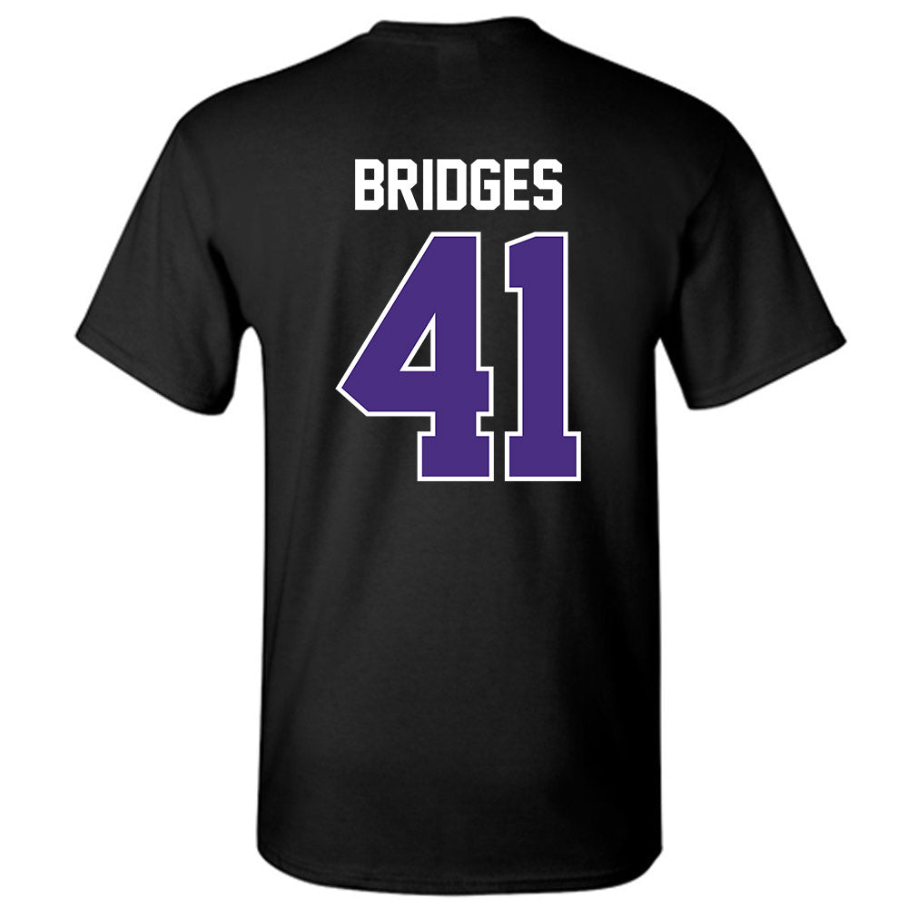 Northwestern - NCAA Baseball : Tommy Bridges - Classic Shersey T-Shirt-1