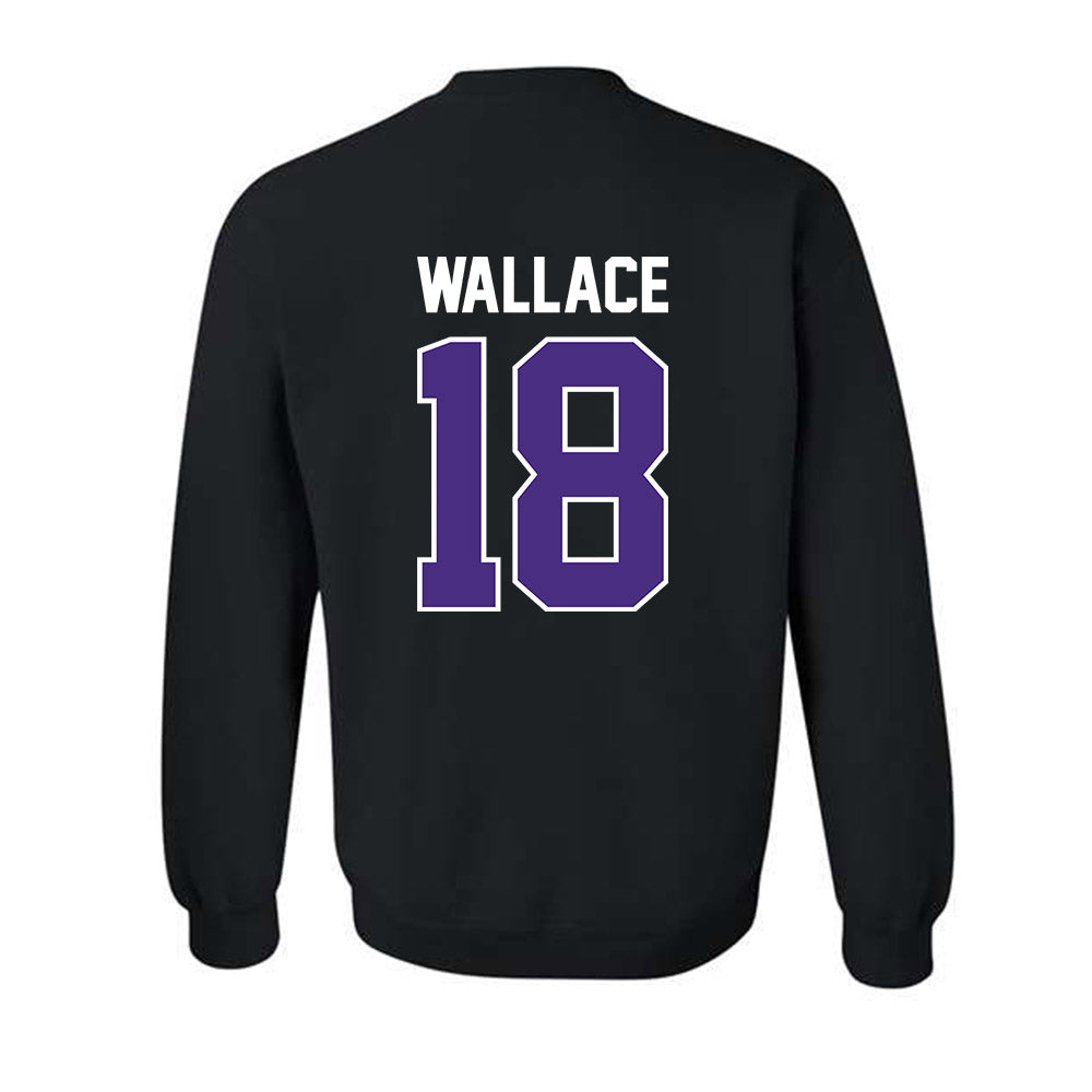 Northwestern - NCAA Football : Garner Wallace - Classic Shersey Crewneck Sweatshirt