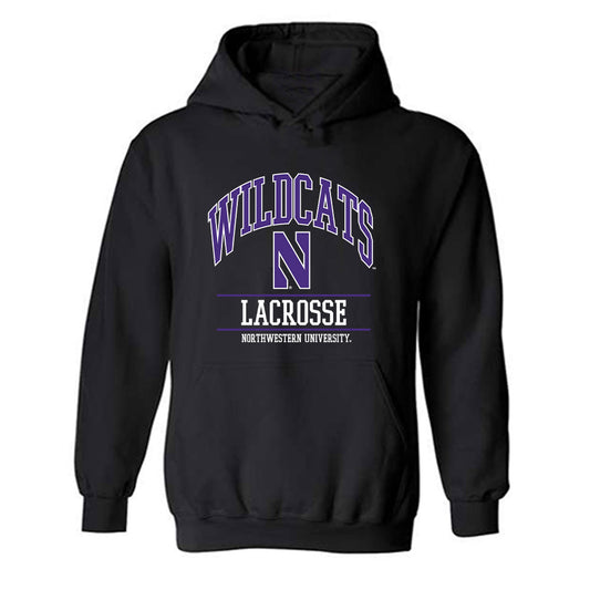 Northwestern - NCAA Women's Lacrosse : Abby LoCascio - Classic Fashion Shersey Hooded Sweatshirt