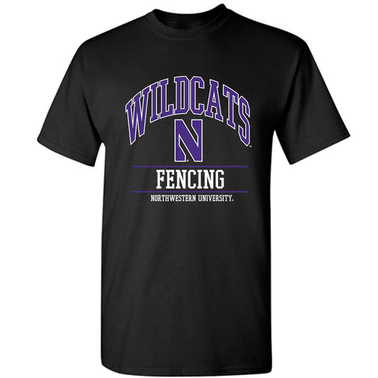 Northwestern - NCAA Women's Fencing : Adele Bois - Classic Shersey T-Shirt