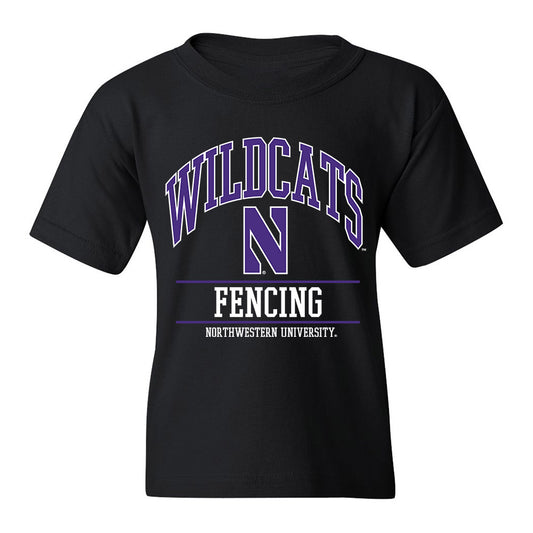 Northwestern - NCAA Women's Fencing : Thea Nguyen - Classic Shersey Youth T-Shirt