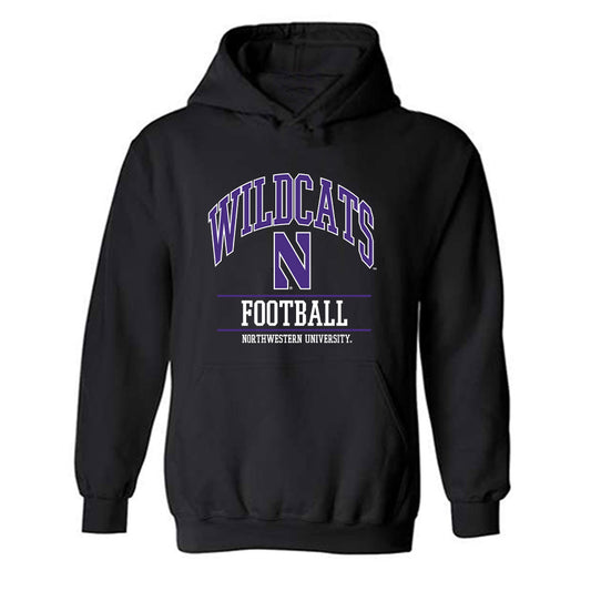 Northwestern - NCAA Football : Nigel Glover - Classic Fashion Shersey Hooded Sweatshirt