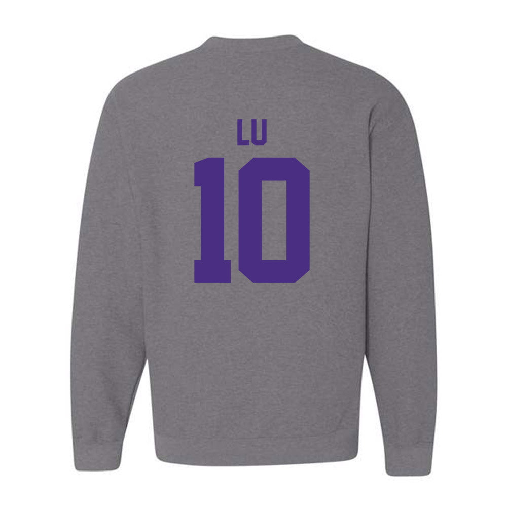 Northwestern - NCAA Women's Fencing : Amy Lu - Classic Shersey Crewneck Sweatshirt