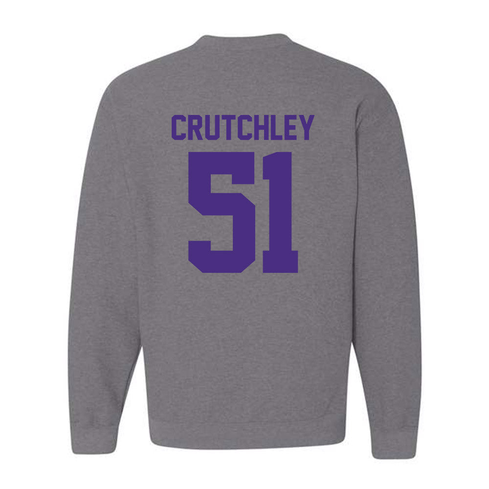 Northwestern - NCAA Football : Miles Crutchley - Classic Shersey Crewneck Sweatshirt