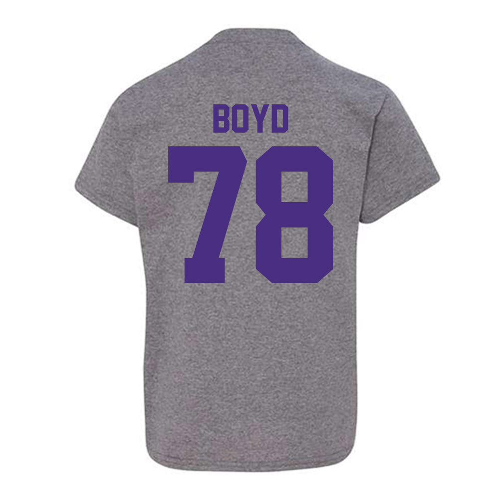 Northwestern - NCAA Football : Trey Boyd - Classic Shersey Youth T-Shirt-1