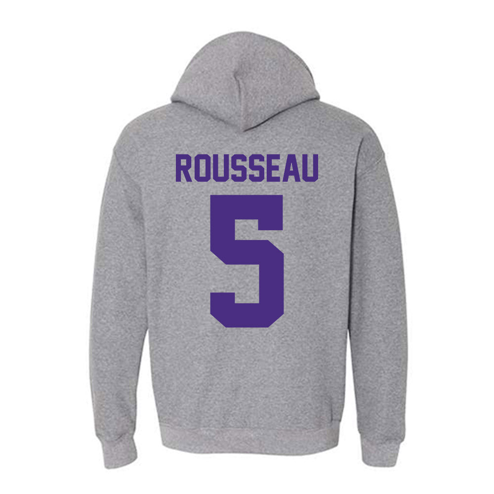 Northwestern - NCAA Women's Volleyball : Alexa Rousseau - Classic Shersey Hooded Sweatshirt