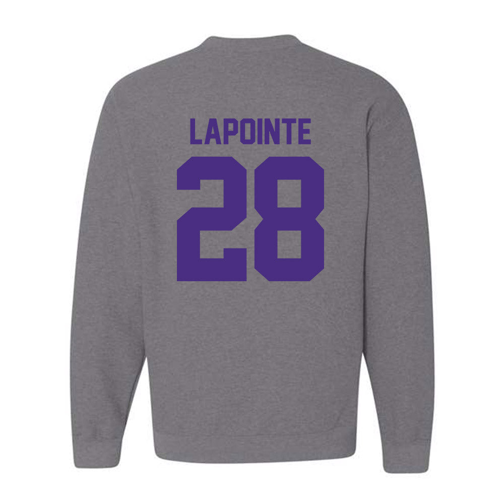 Northwestern - NCAA Women's Lacrosse : Taylor Lapointe - Classic Shersey Crewneck Sweatshirt