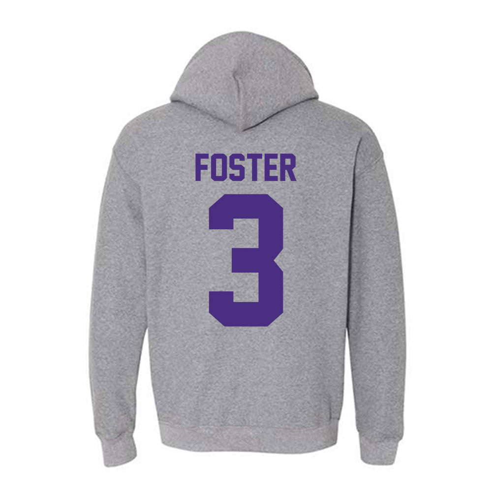 Northwestern - NCAA Women's Lacrosse : Aditi Foster - Classic Shersey Hooded Sweatshirt-1