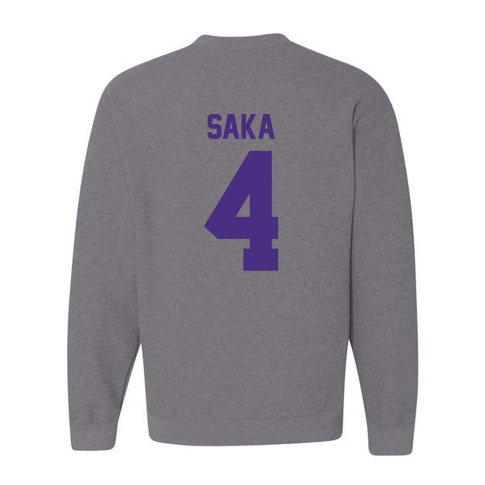 Northwestern - NCAA Football : Anto Saka - Classic Shersey Crewneck Sweatshirt