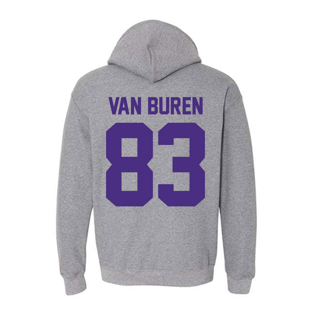Northwestern - NCAA Football : Blake Van Buren - Classic Shersey Hooded Sweatshirt