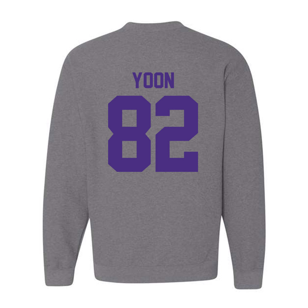 Northwestern - NCAA Women's Fencing : Julia Yoon - Classic Shersey Crewneck Sweatshirt