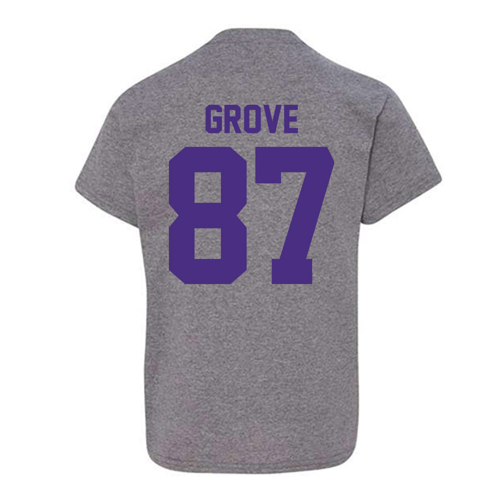 Northwestern - NCAA Football : Carson Grove - Classic Shersey Youth T-Shirt-1