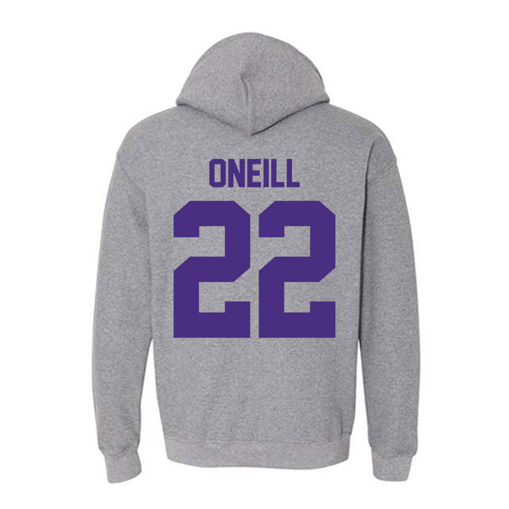 Northwestern - NCAA Men's Soccer : Aidan Oneill - Classic Shersey Hooded Sweatshirt-1