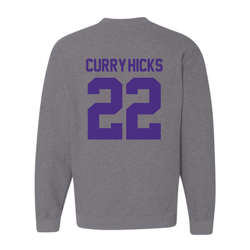 Northwestern - NCAA Football : Terrion Curry-Hicks - Classic Shersey Crewneck Sweatshirt