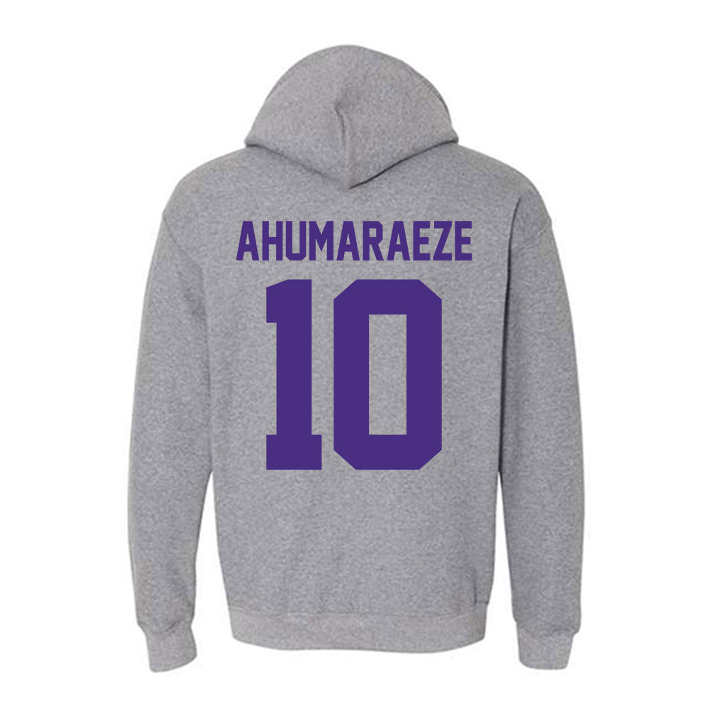 Northwestern - NCAA Football : Ricky Ahumaraeze - Classic Shersey Hooded Sweatshirt-1