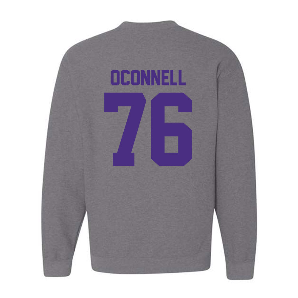 Northwestern - NCAA Football : Michael OConnell - Classic Shersey Crewneck Sweatshirt-1