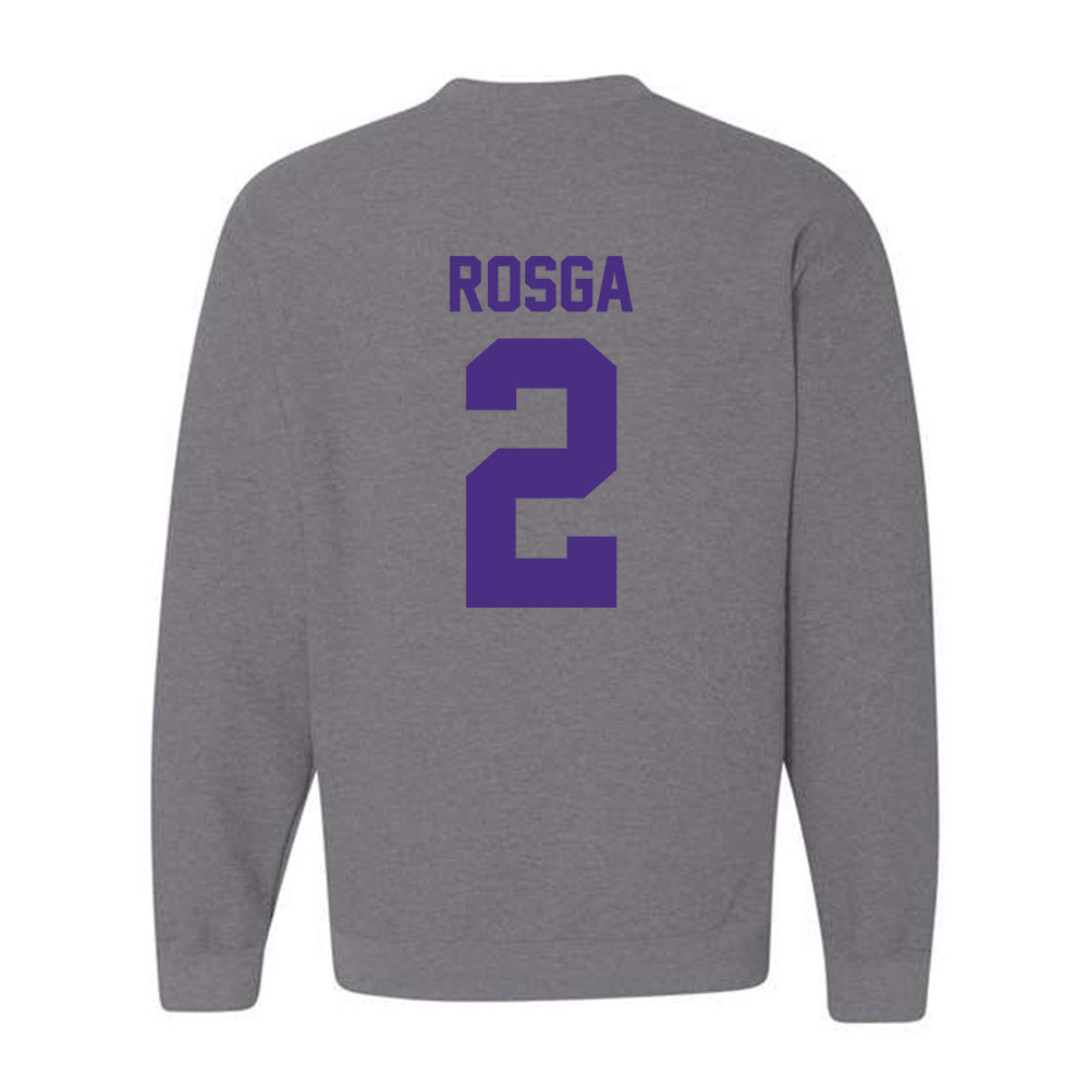 Northwestern - NCAA Women's Lacrosse : Jaylen Rosga - Classic Shersey Crewneck Sweatshirt-1