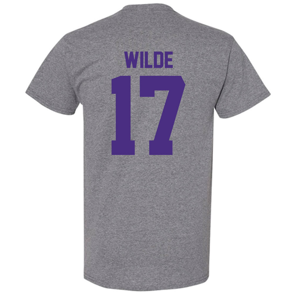 Northwestern - NCAA Football : Griffin Wilde - Classic Shersey T-Shirt-1