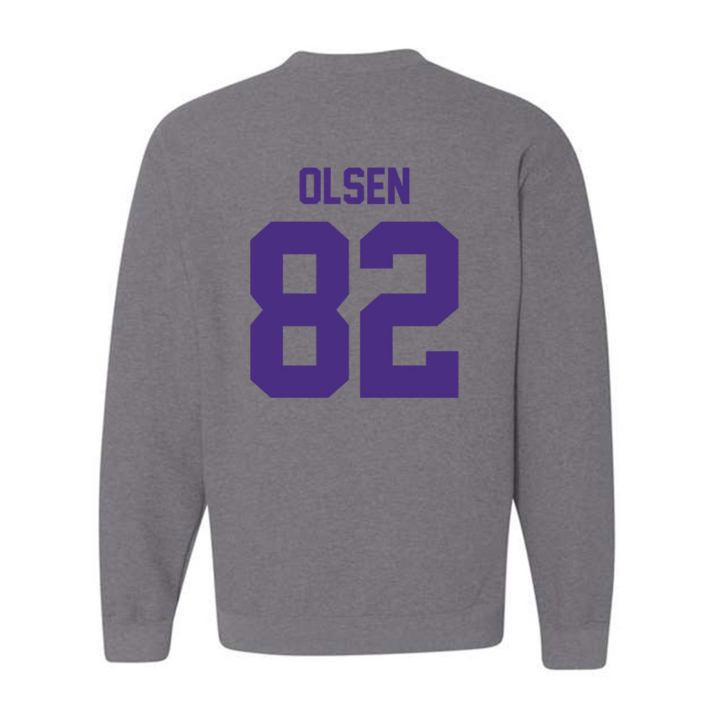 Northwestern - NCAA Football : Jack Olsen - Classic Shersey Crewneck Sweatshirt